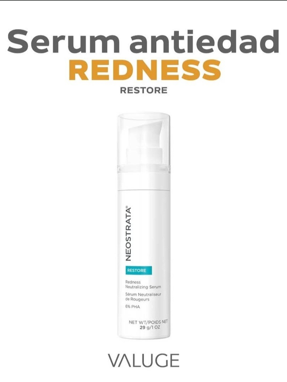Restore Redness Neutralizing Serum — White
